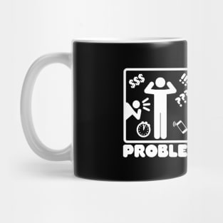 Problem Solved Drums Mug